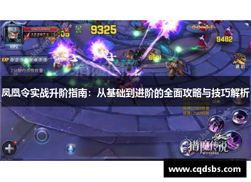 凤凰令实战升阶指南：从基础到进阶的全面攻略与技巧解析